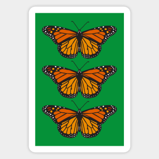 Monarch butterflies Magnet